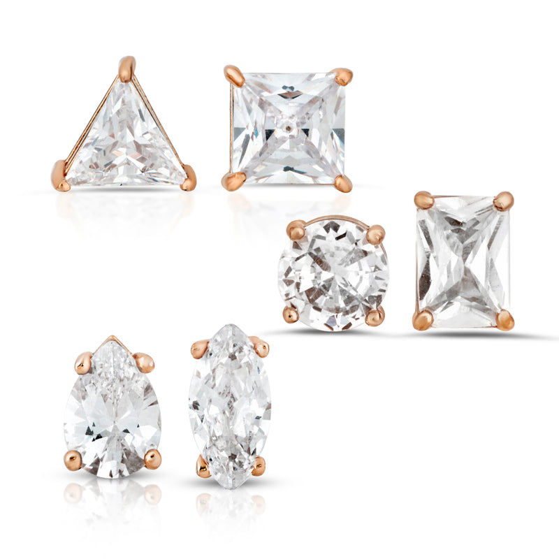 The Geometric Diamond Stud Set