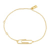 The Paper Clip Anklet & Bracelet