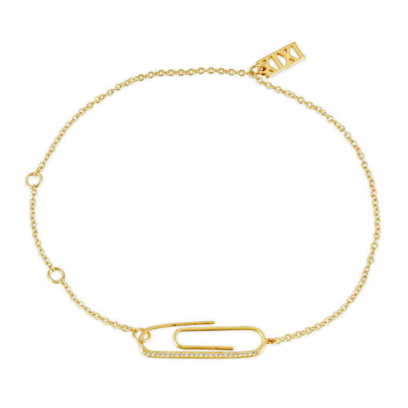 The Paper Clip Anklet & Bracelet