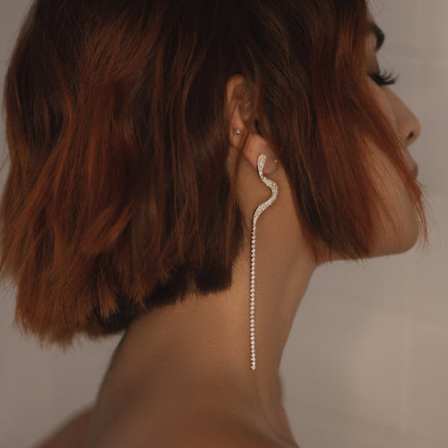 The Hiss Earrings Gold