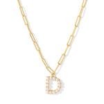 The Heirloom Pearl Initial Necklace