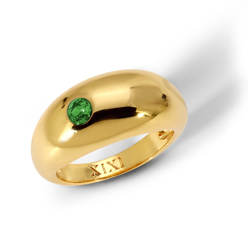 The Margaret Ring Emerald