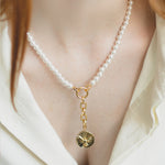 Tita's Pearl Dove Necklace