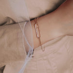 The Paper Clip Anklet & Bracelet